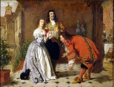 Scene from Moliere